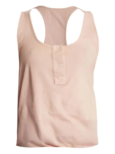 Haikure organic cotton tank top Pink HEW54033TJ034PX