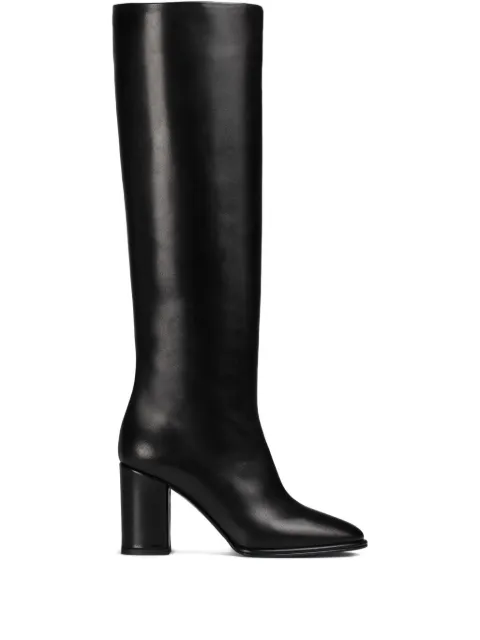 Le Silla 80mm Elsa boots Black 7074T080RDPPGLO