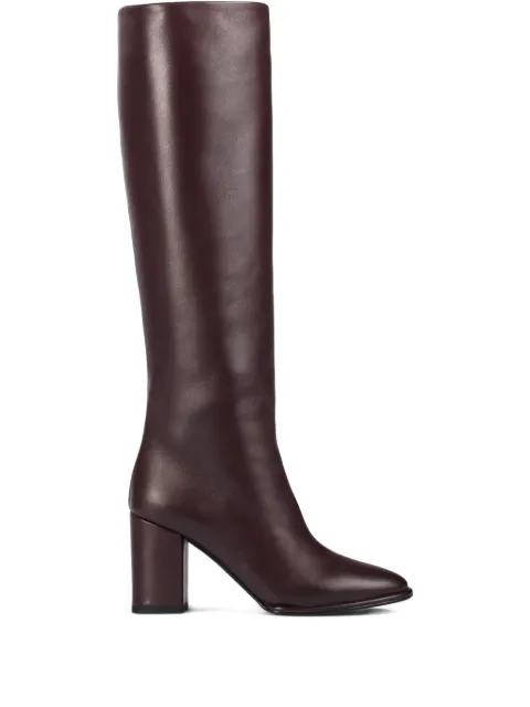 Le Silla 80mm Elsa boots Brown 7074T080RDPPGLO