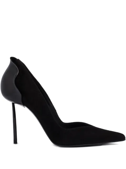 Le Silla 100mm Petalo heeled pumps Black 3115E090BXPPVEL