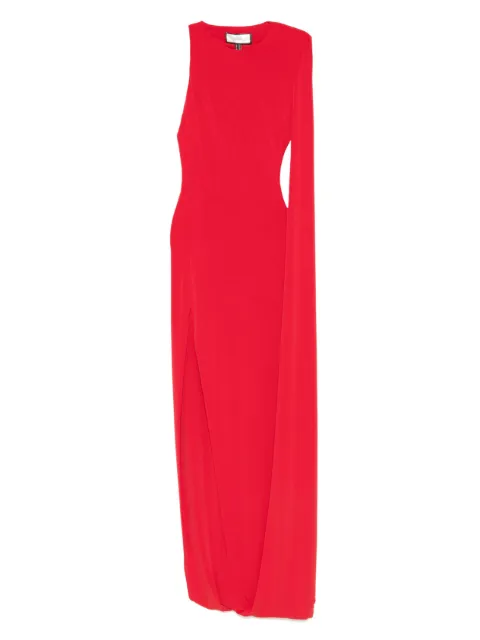 NISSA one-sleeve dress Red RRS15959RED