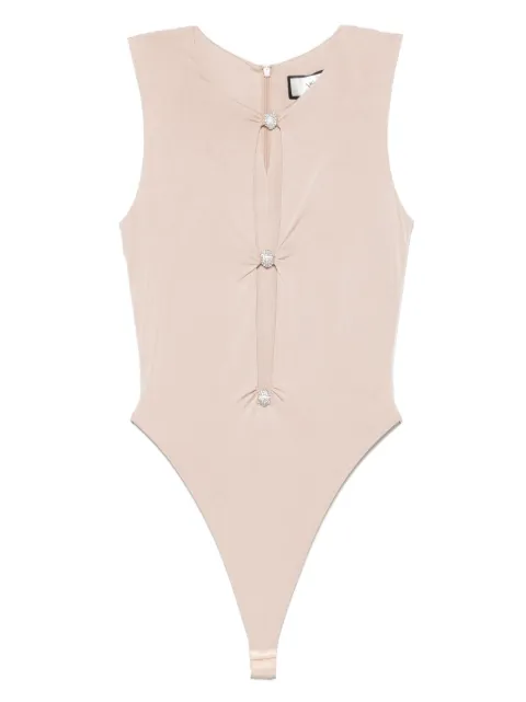 NISSA rhinestone-embellished body Neutrals RBODYS16000NUDE