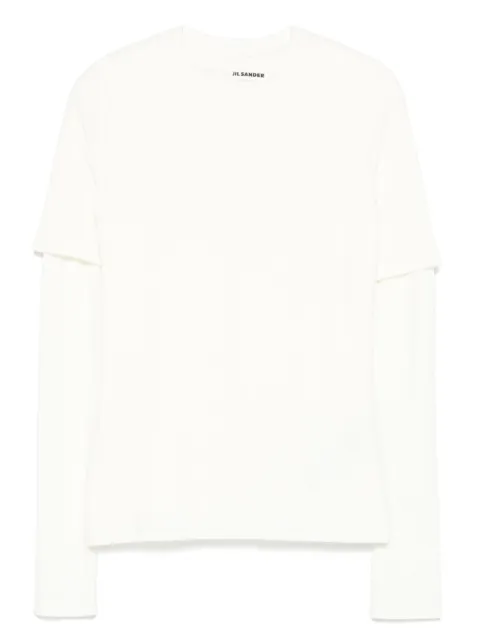 Jil Sander cotton T-shirt Neutrals J03FV0117J20145