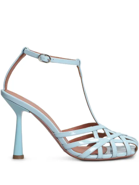 Castagna 100mm Lidia sandals Blue LIDIA