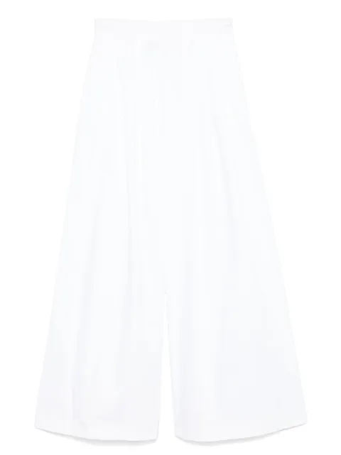 MOUTAKI cotton trousers White 250370