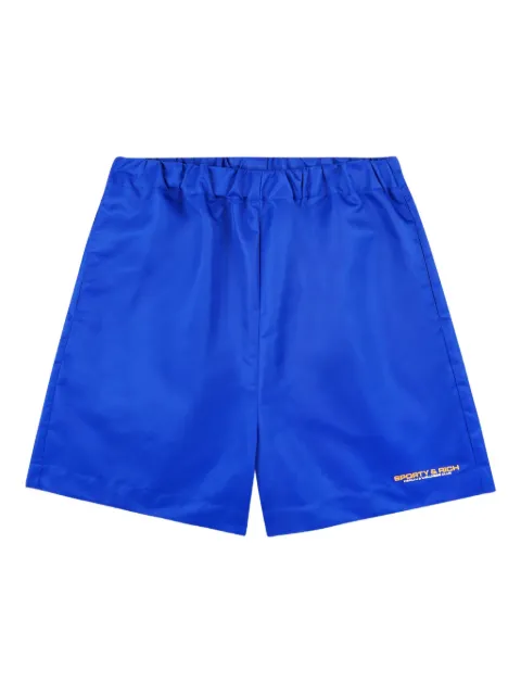 Sporty & Rich elasticated shorts Blue SH032622324BL67