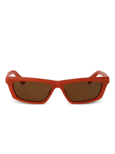 Jacquemus rectangle-frame sunglasses Orange JAC136C4SUN