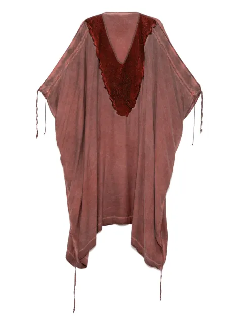 Isaac Sellam Experience V-neck dress Red 90VICEE25RED