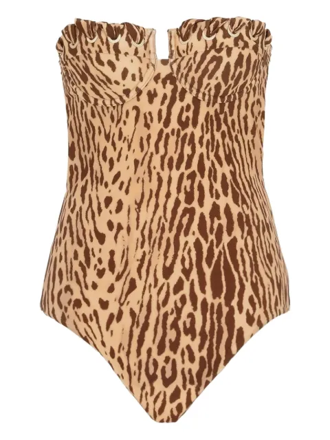 ZIMMERMANN leopard-print swimsuit 6445WSS255