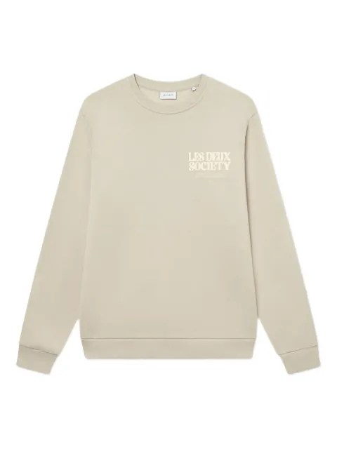 Les Deux cotton sweatshirt Neutrals LDM202049