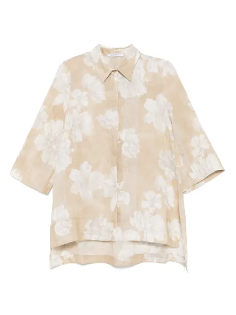 Transit floral-printed shirt Brown CFDTDZ5602