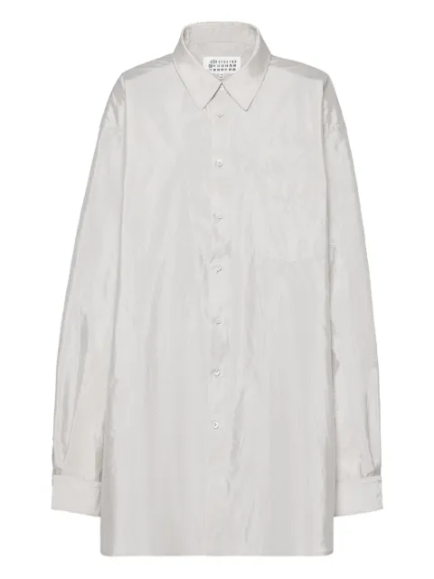 Maison Margiela long-sleeved pocket shirt White S51DT0025M35350
