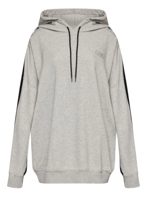 MM6 Maison Margiela numbers-motif hoodie Grey S52HG0040M25013