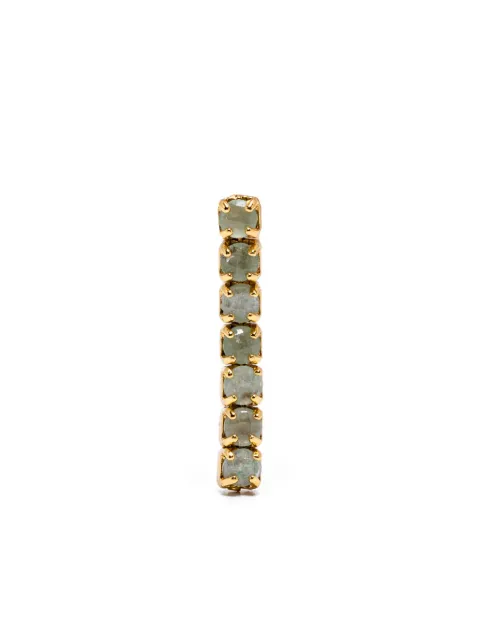 Ryenn's Eyes aventurine post-back earrings Gold 811367
