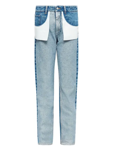 MM6 Maison Margiela inside-out seams jeans Blue S52LA0256M30018
