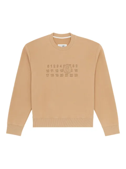 MM6 Maison Margiela cotton sweatshirt Neutrals S52GU0248M25025