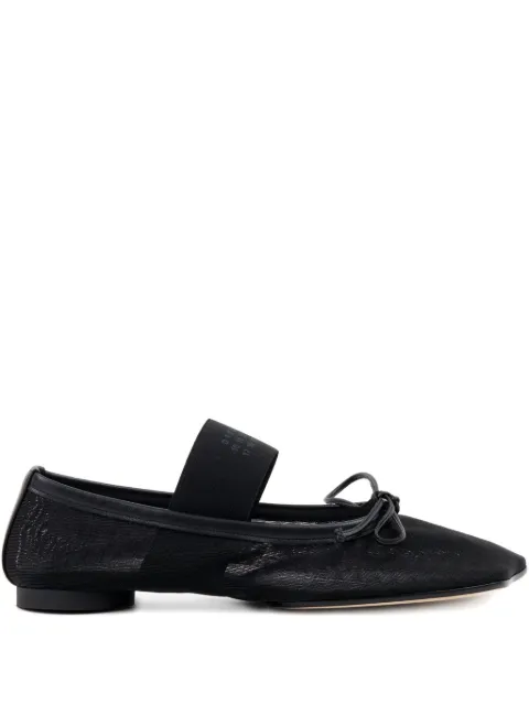 MM6 Maison Margiela anatomic numeric ballerinas Black S59WZ0101P7138
