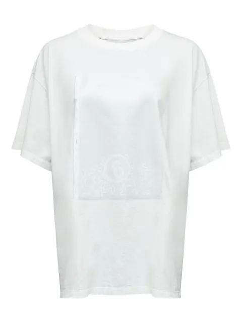 MM6 Maison Margiela cotton T-shirt White S52GC0351M20048