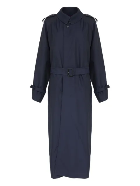 Maison Margiela long raincoat Blue S51AH0207M35477