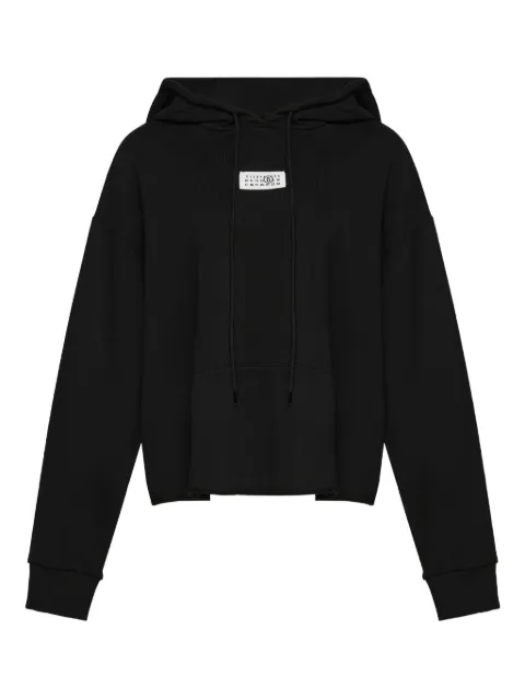 MM6 Maison Margiela cotton hoodie Black S52GU0234M25025