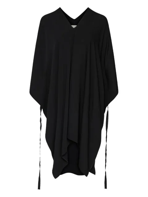 MM6 Maison Margiela V-neck midi dress Black S52DD0069S43455