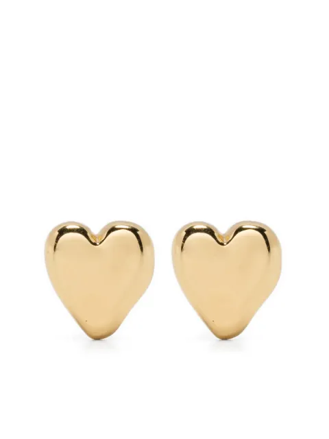 Ryenn's Eyes 14CT gold plated brass Heart earrings Gold 811215
