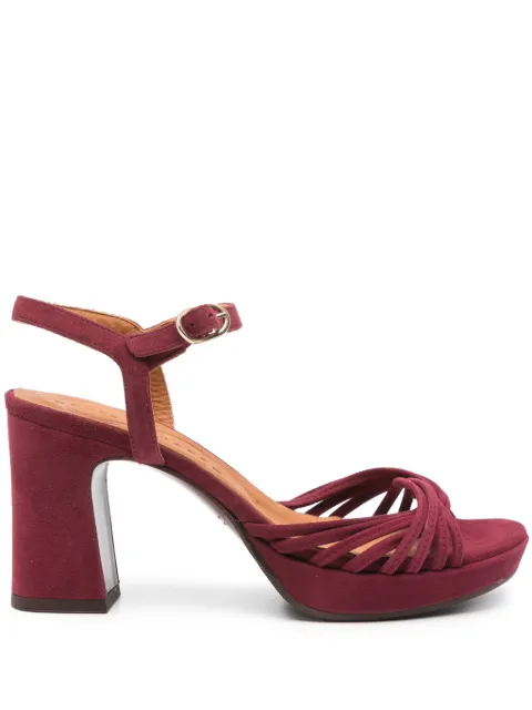 Chie Mihara Keske heeled sandals Red KESKE