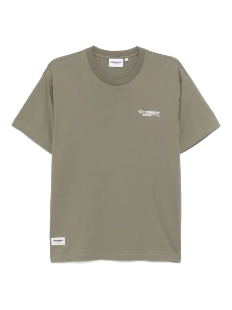 CHOCOOLATE logo-printed T-shirt Green TEC1082XU4