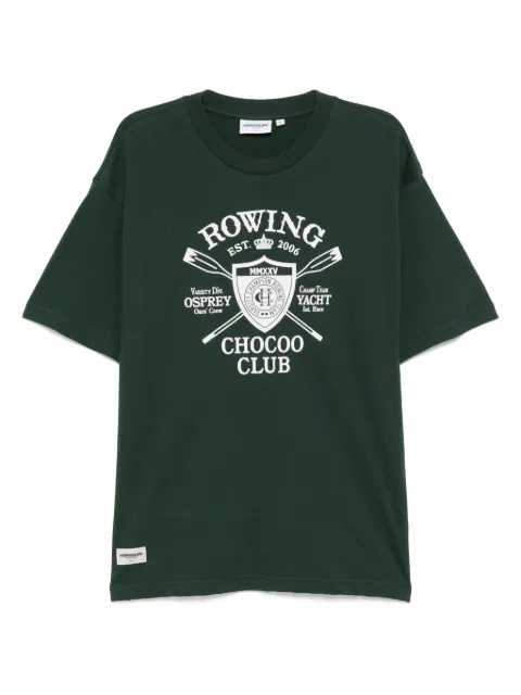 CHOCOOLATE embossed-printed T-shirt Green B1XTEC9002XU