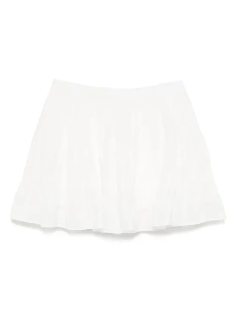 CHOCOOLATE tiered skirt White SKL9580XU