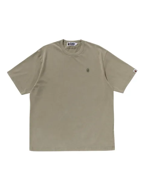 A BATHING APE® cotton T-shirt Green 001CSL301302M