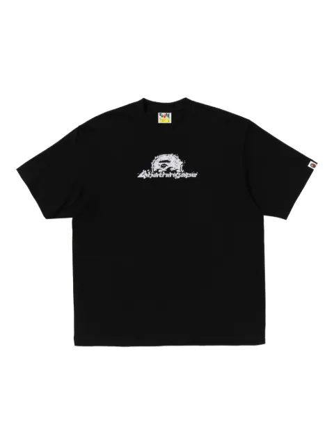 A BATHING APE® graphic-print T-shirt Black 001TEL301307M