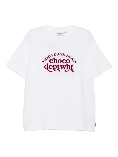 CHOCOOLATE cotton T-shirt White TEL1949XU
