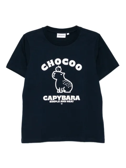 CHOCOOLATE cotton T-shirt Blue TEL1964XU