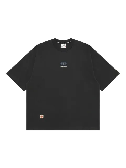 AAPE BY *A BATHING APE® logo-print T-shirt Black ATE1670XXO