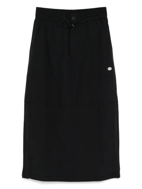 CHOCOOLATE logo-printed skirt Black SKL9577XU
