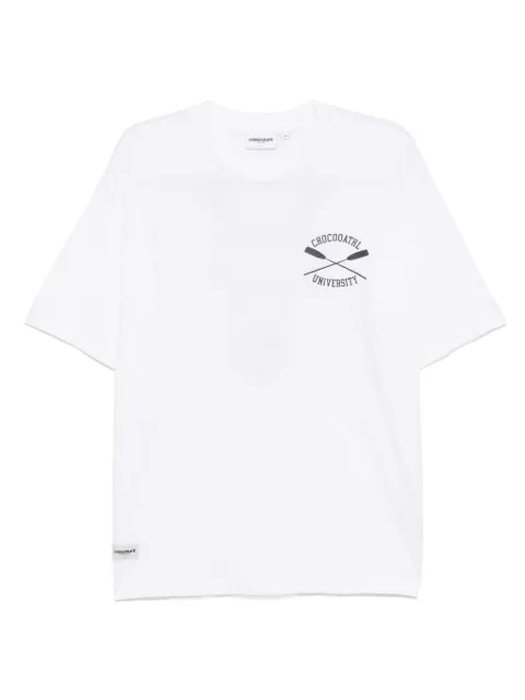 CHOCOOLATE logo-print T-shirt White B1XTEC9003XU