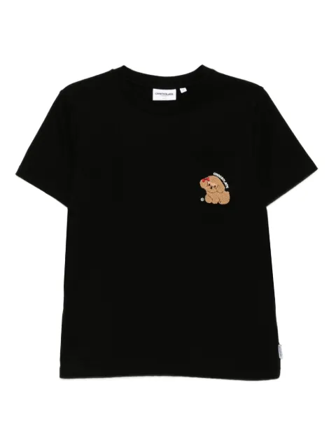 CHOCOOLATE cotton T-shirt Black TEL1954XU