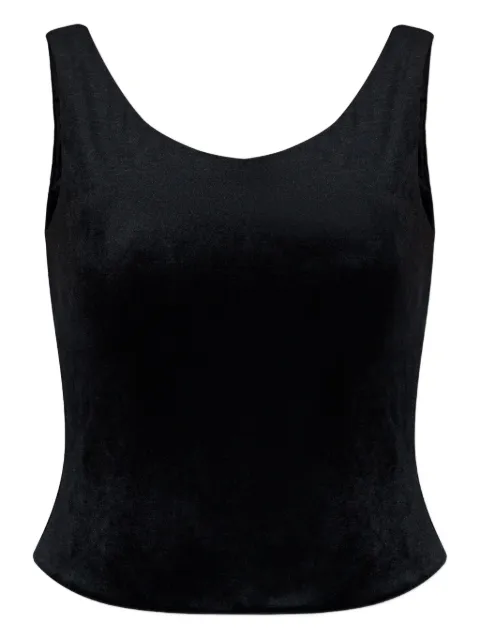 Balenciaga velvet tank top Black 831665TMO26