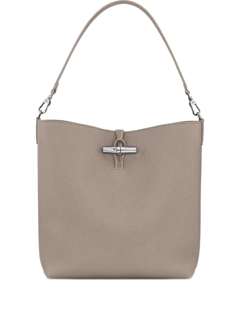 Longchamp medium Le Roseau shoulder bag Neutrals 10315HFP266