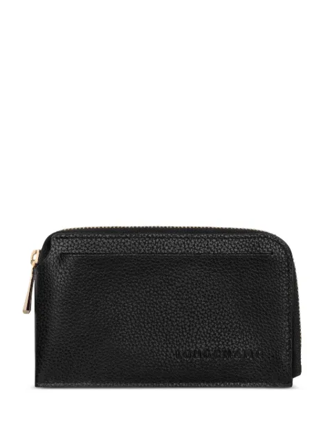 Longchamp Le Foulonné card holder Black 30048021001