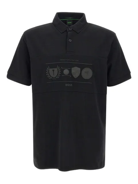 BOSS Percy Heritage polo shirt Black 50538111