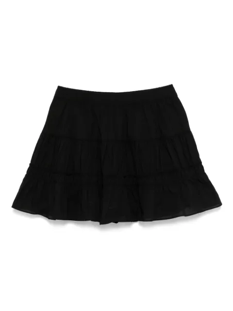 CHOCOOLATE cotton skirt Black SKL9580XU