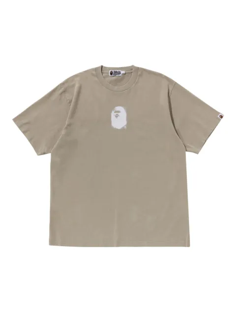 A BATHING APE® logo-print T-shirt Green 001CSL301307M