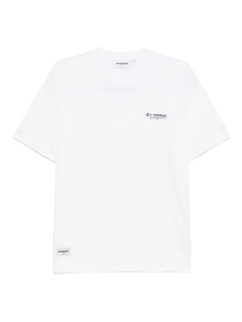 CHOCOOLATE printed T-shirt White TEC1082XU4