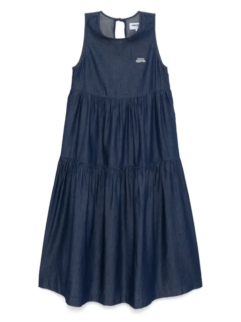 CHOCOOLATE logo-embroidered dress Blue DSL2643AU