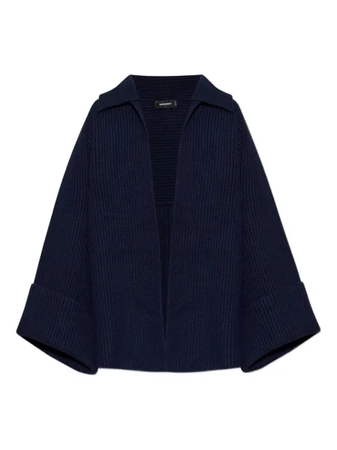 DSQUARED2 cape cardigan Blue S75HA1388D13137
