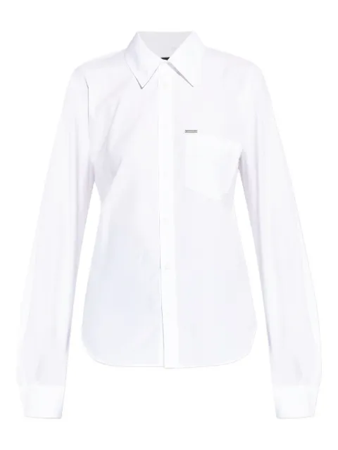 DSQUARED2 rounded shirt White S75DL0912S36275