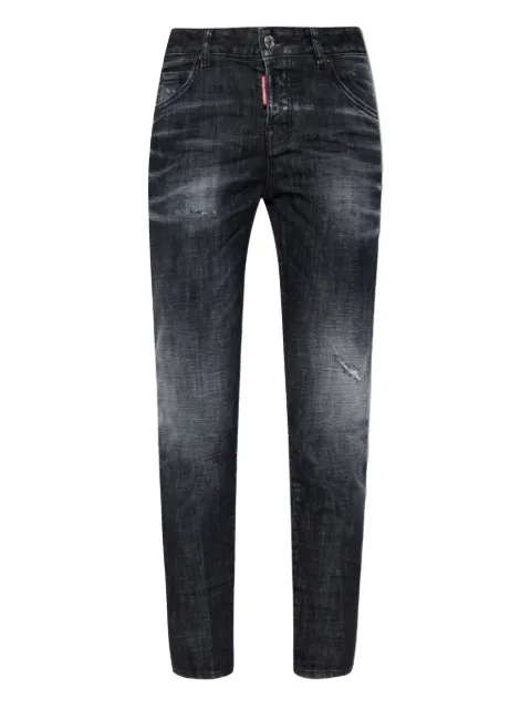 DSQUARED2 ripped-detail jeans Black S75LB1054S30357