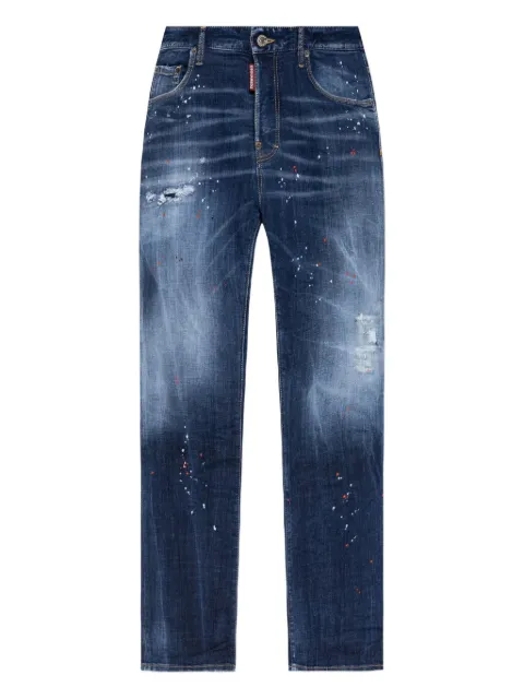 DSQUARED2 642 cotton jeans Blue S74LB1733S30664